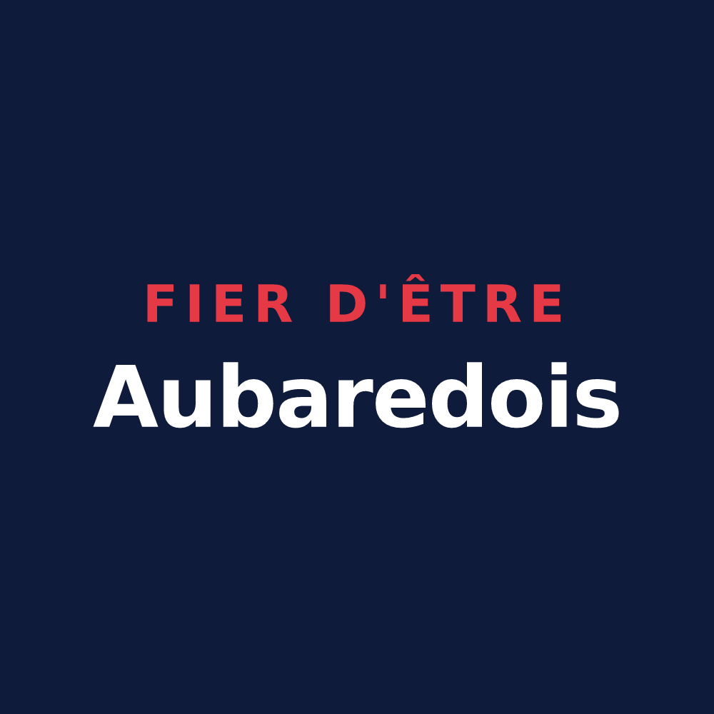 T-shirt « Fier d'être Aubaredois » — design pour Aubarède
