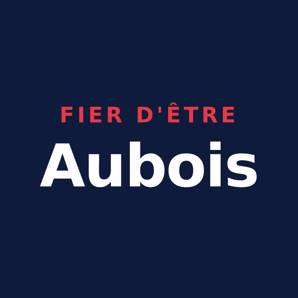T-shirt « Fier d'être Aubois » — design pour Aube