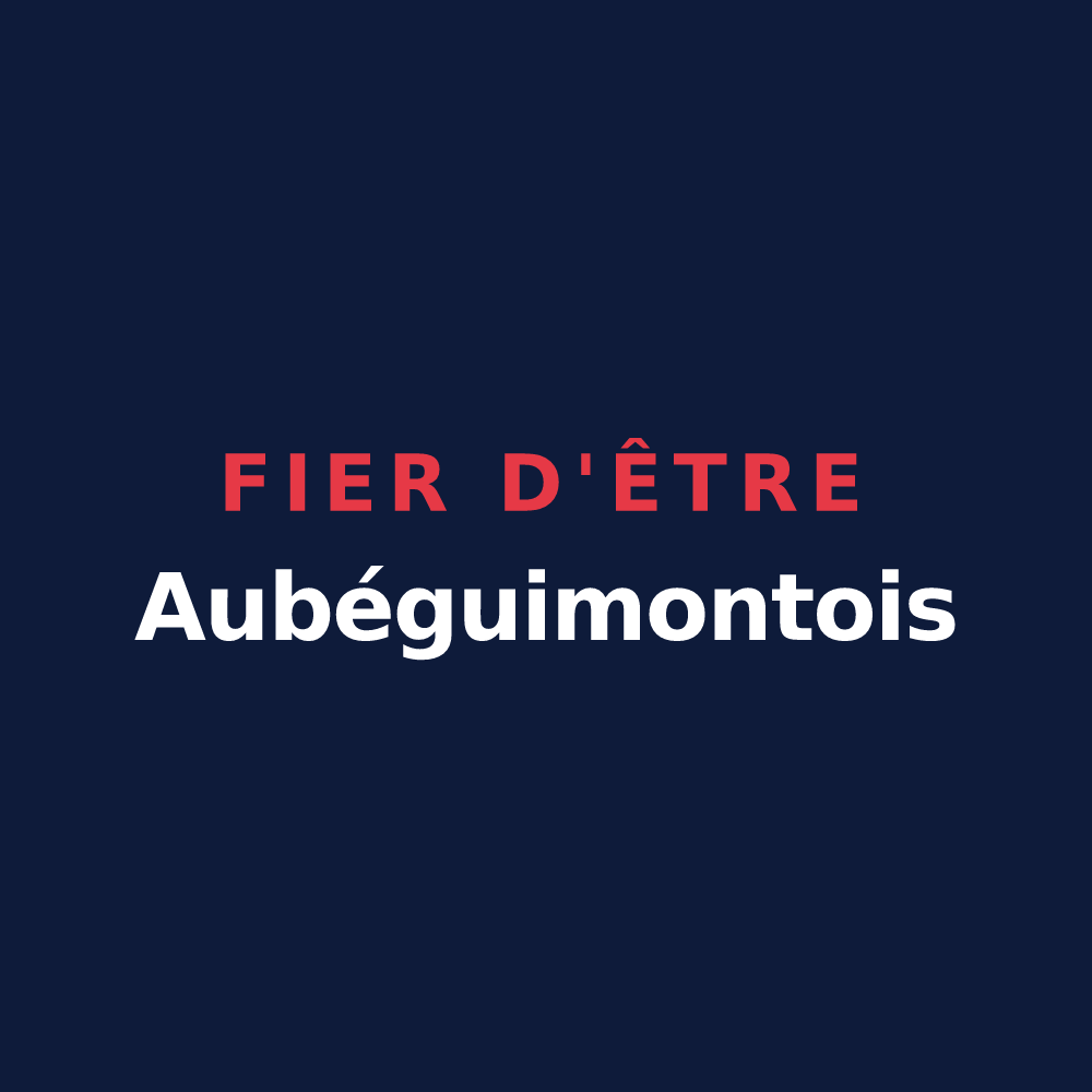 T-shirt « Fier d'être Aubéguimontois » — design pour Aubéguimont