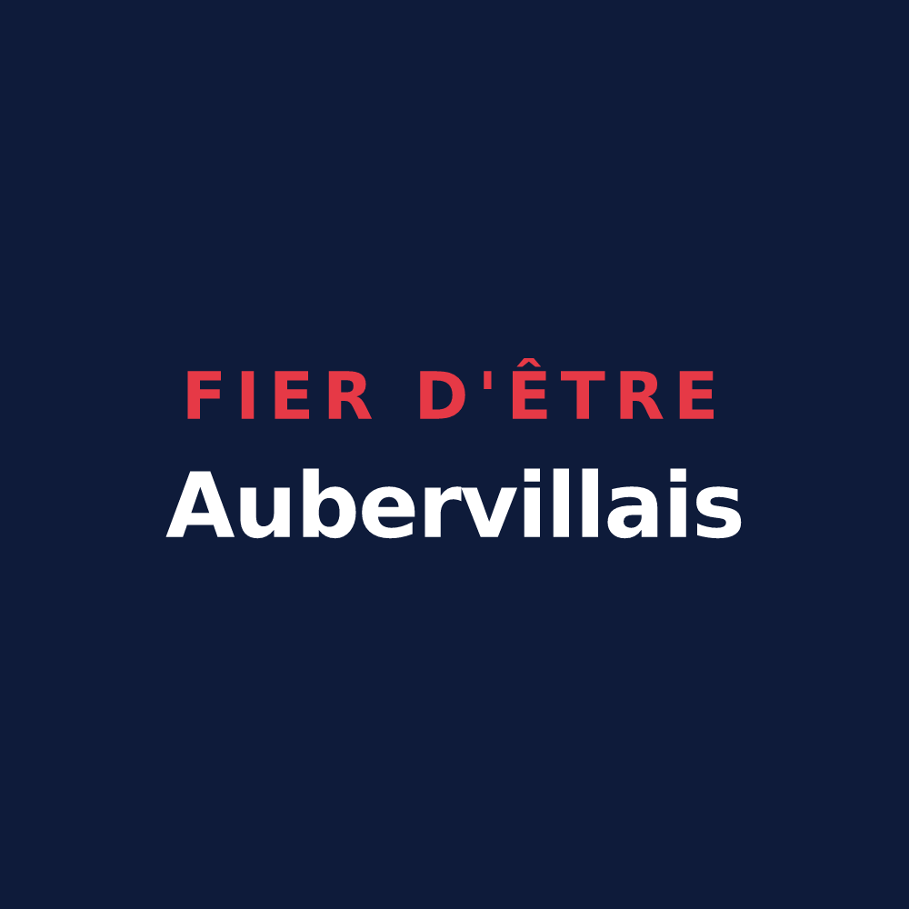 T-shirt « Fier d'être Aubervillais » — design pour Auberville