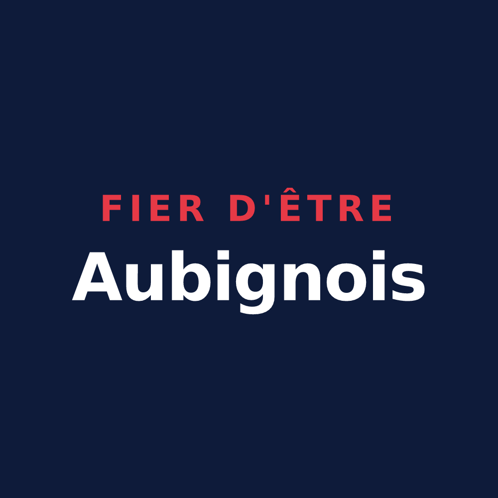T-shirt « Fier d'être Aubignois » — design pour Aubigny-en-Artois