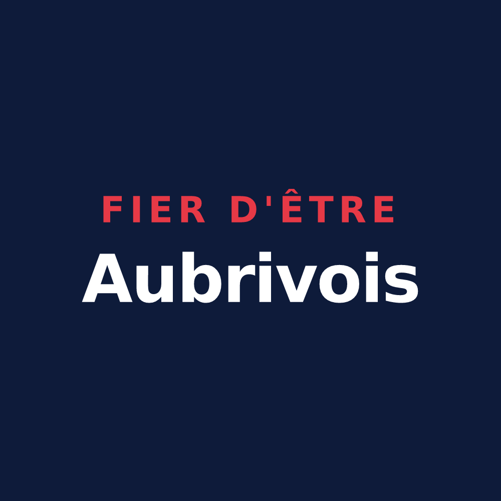 T-shirt « Fier d'être Aubrivois » — design pour Aubrives