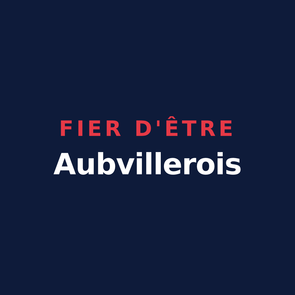 T-shirt « Fier d'être Aubvillerois » — design pour Aubvillers