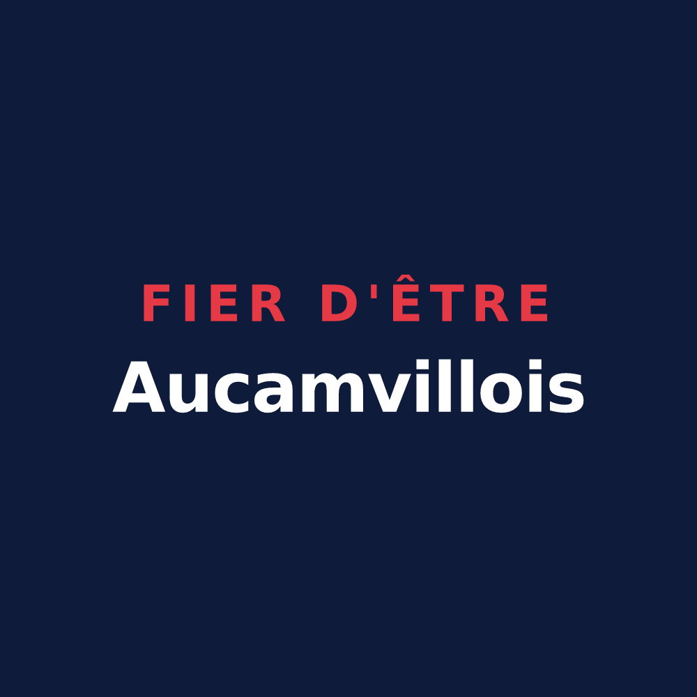 T-shirt « Fier d'être Aucamvillois » — design pour Aucamville