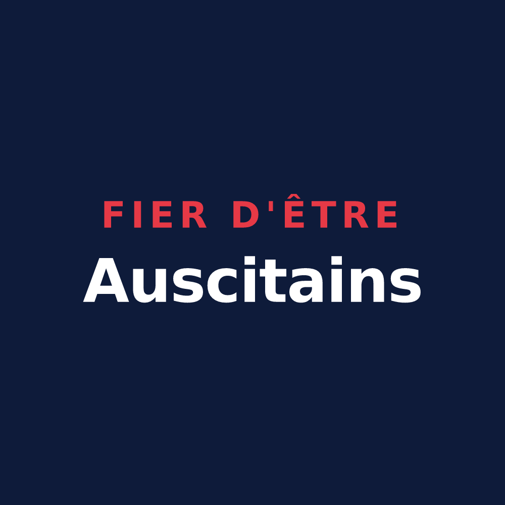 T-shirt « Fier d'être Auscitains » — design pour Auch