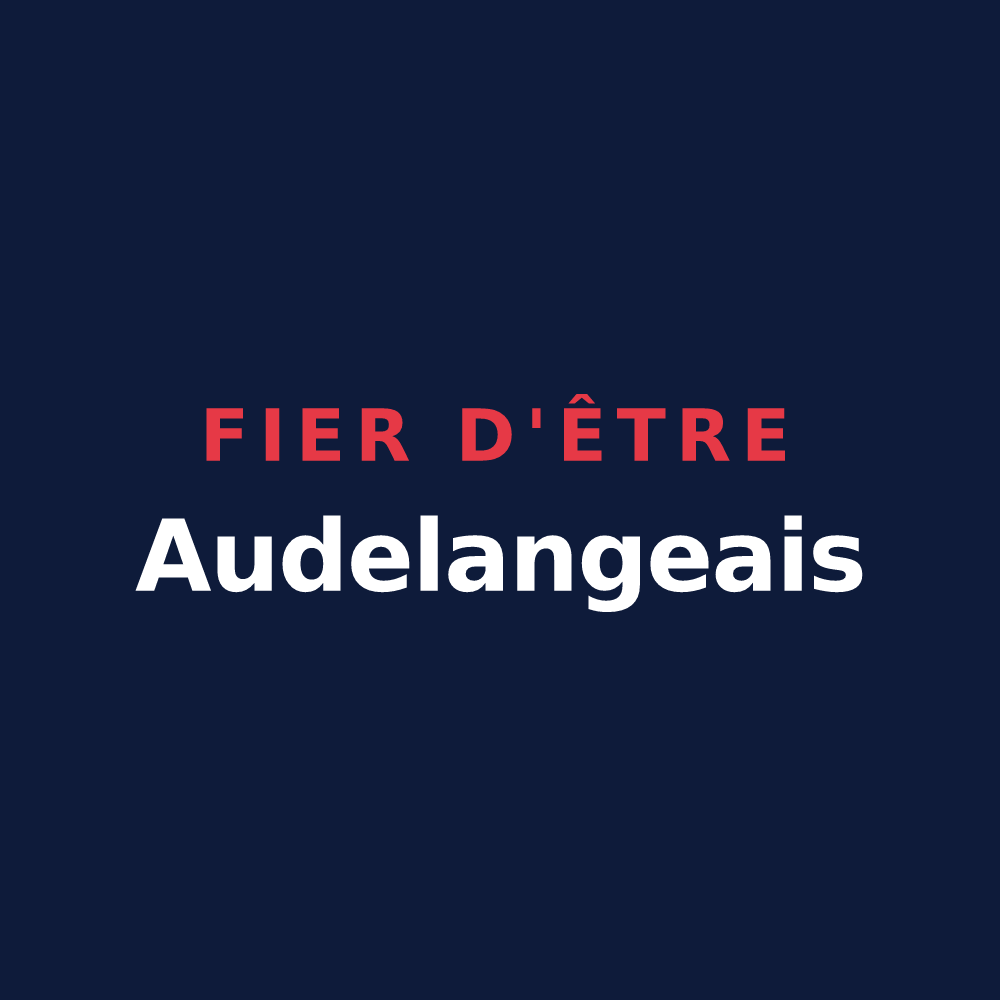 T-shirt « Fier d'être Audelangeais » — design pour Audelange
