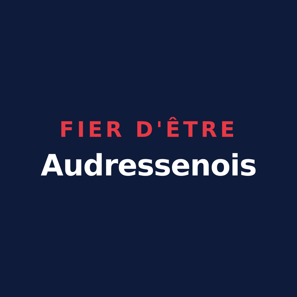 T-shirt « Fier d'être Audressenois » — design pour Audressein