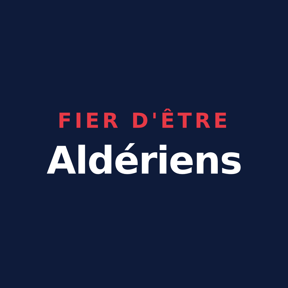 T-shirt « Fier d'être Aldériens » — design pour Audrieu