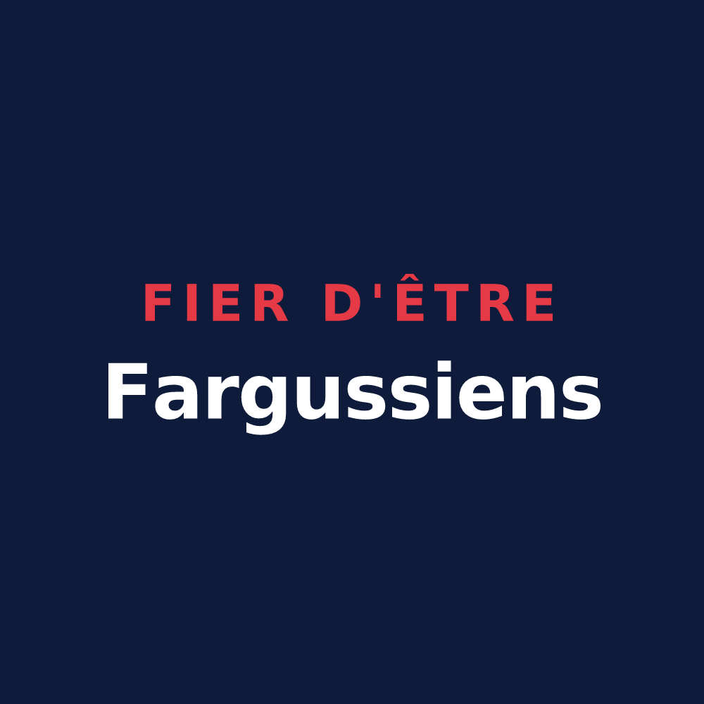 T-shirt « Fier d'être Fargussiens » — design pour Auffargis