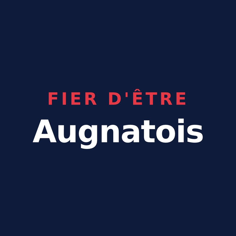 T-shirt « Fier d'être Augnatois » — design pour Augnat