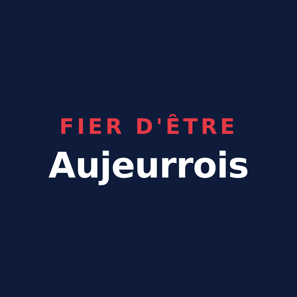 T-shirt « Fier d'être Aujeurrois » — design pour Aujeurres