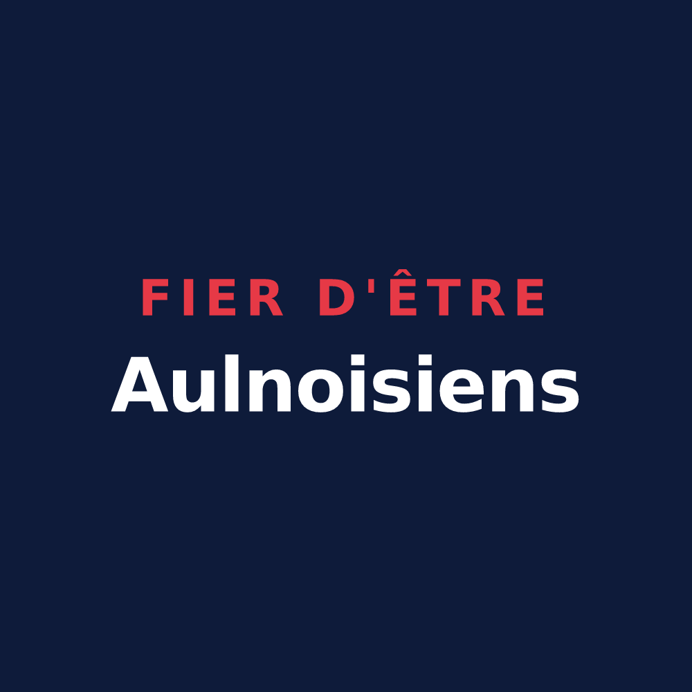 T-shirt « Fier d'être Aulnoisiens » — design pour Aulnois