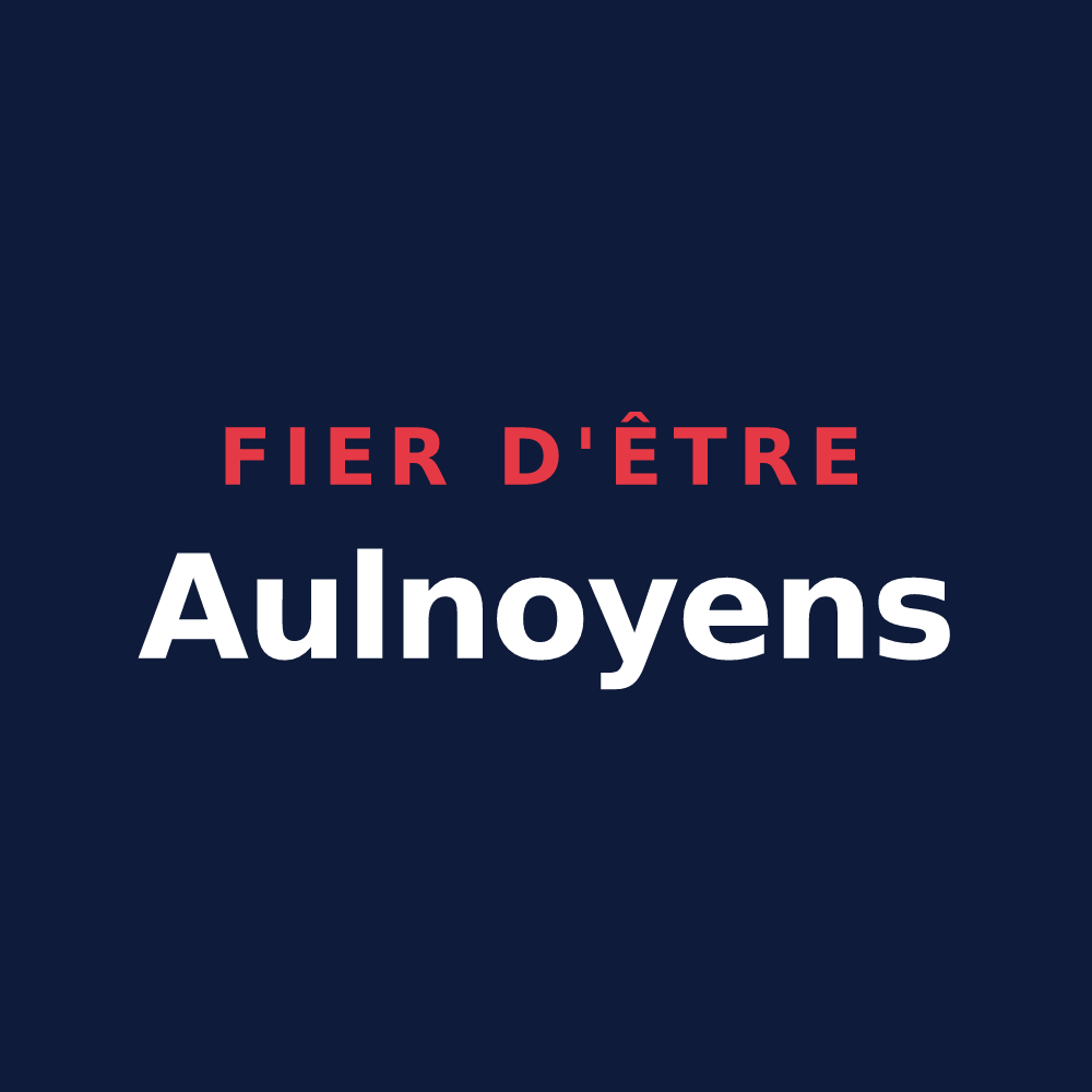 T-shirt « Fier d'être Aulnoyens » — design pour Aulnoy-sur-Aube
