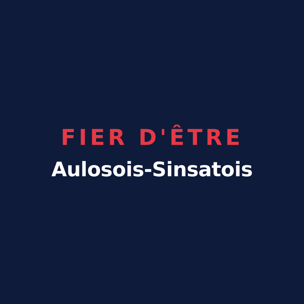 T-shirt « Fier d'être Aulosois-Sinsatois » — design pour Aulos-Sinsat