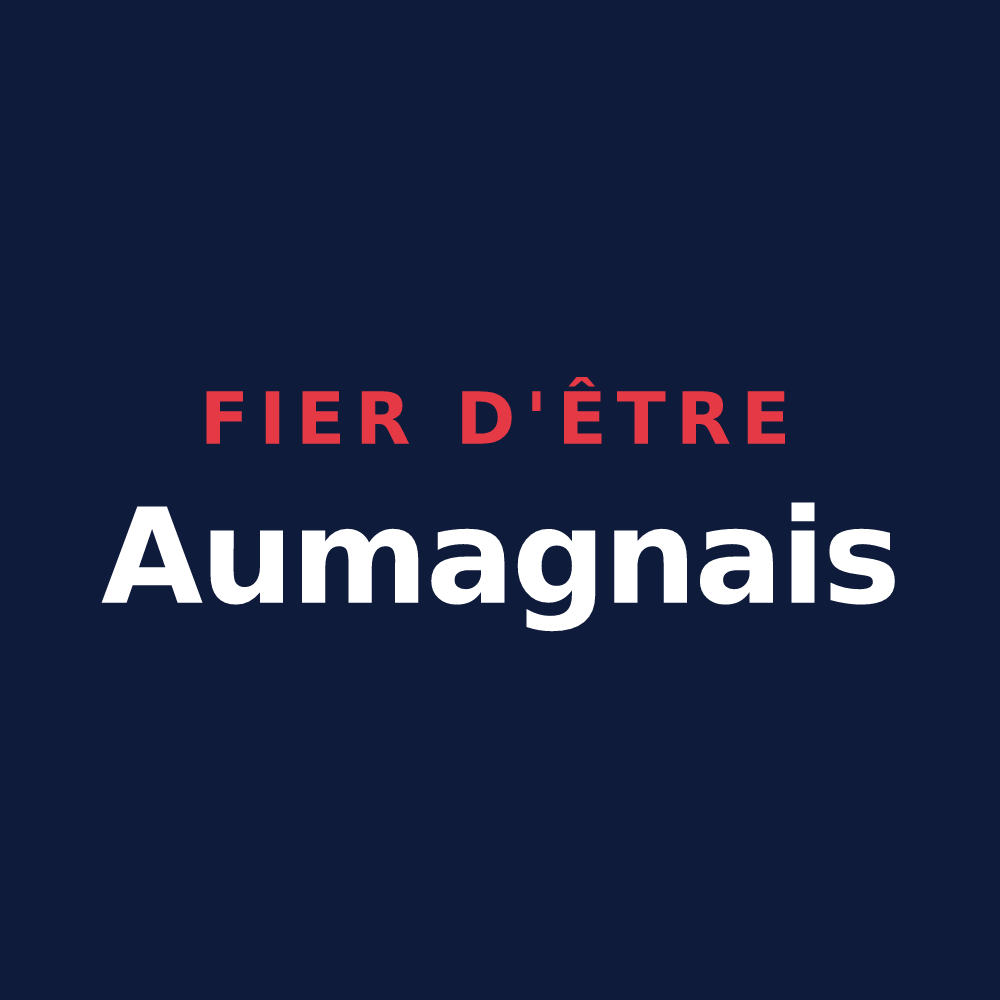 T-shirt « Fier d'être Aumagnais » — design pour Aumagne