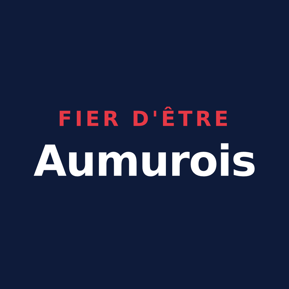 T-shirt « Fier d'être Aumurois » — design pour Aumur