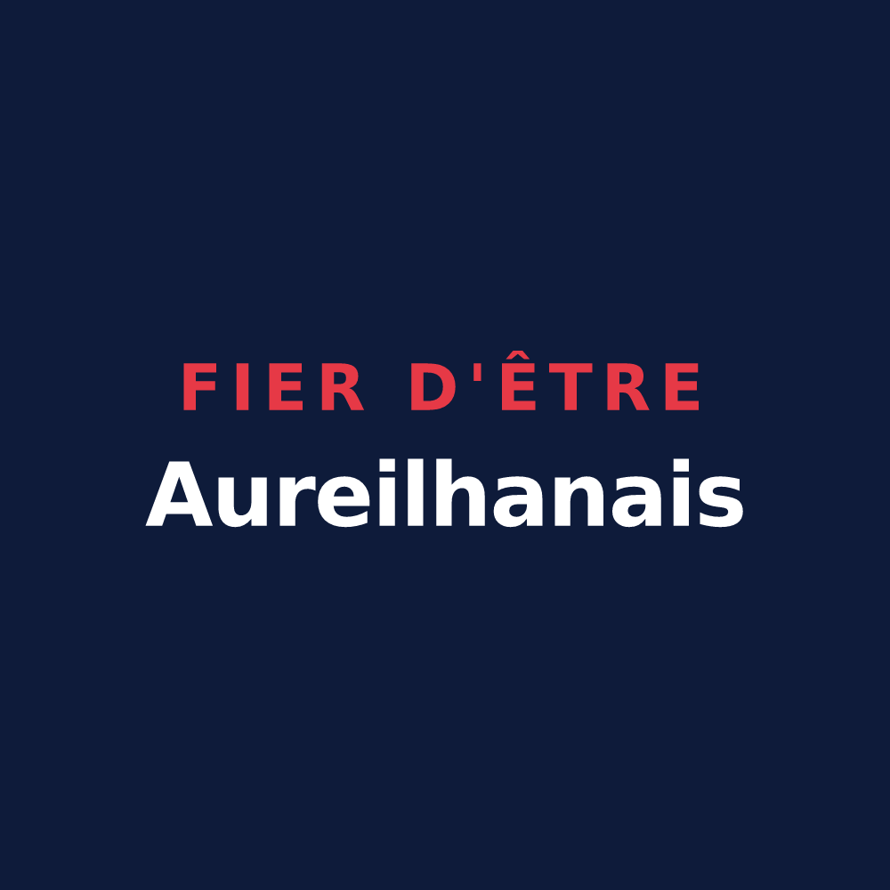 T-shirt « Fier d'être Aureilhanais » — design pour Aureilhan
