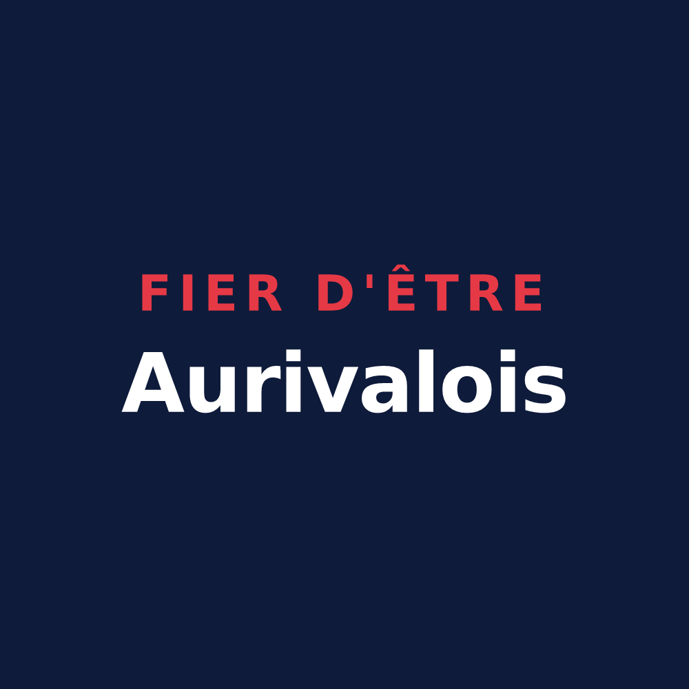 T-shirt « Fier d'être Aurivalois » — design pour Auribail
