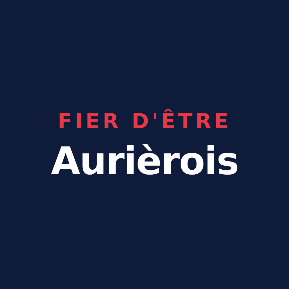 T-shirt « Fier d'être Aurièrois » — design pour Aurières