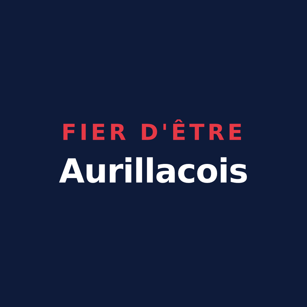 T-shirt « Fier d'être Aurillacois » — design pour Aurillac