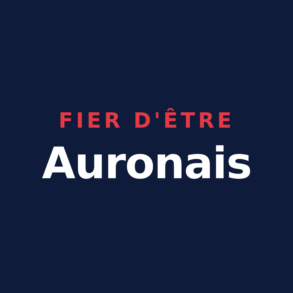 T-shirt « Fier d'être Auronais » — design pour Aurons