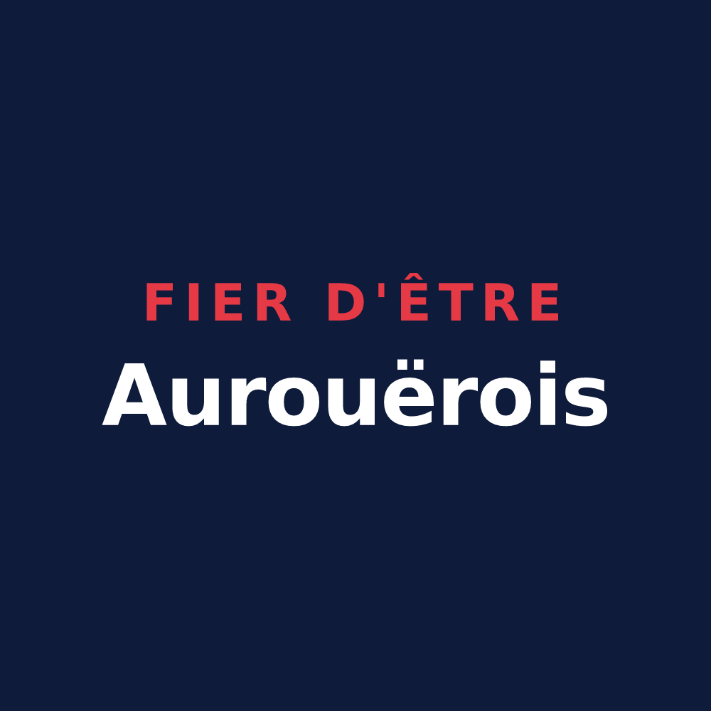 T-shirt « Fier d'être Aurouërois » — design pour Aurouër