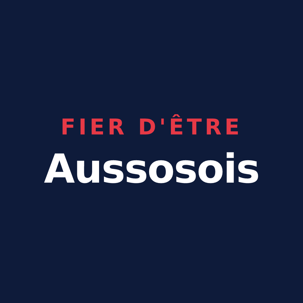 T-shirt « Fier d'être Aussosois » — design pour Aussos