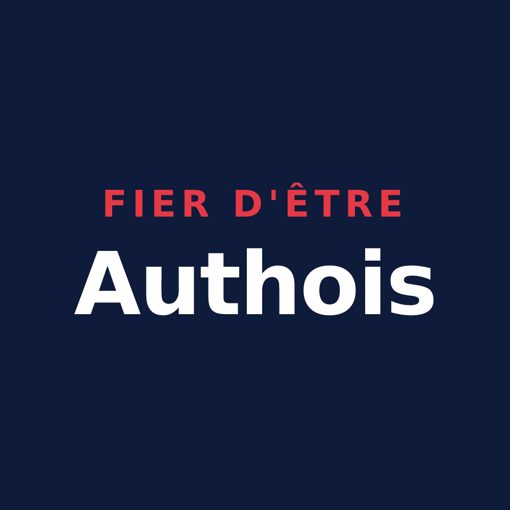 T-shirt « Fier d'être Authois » — design pour Authe