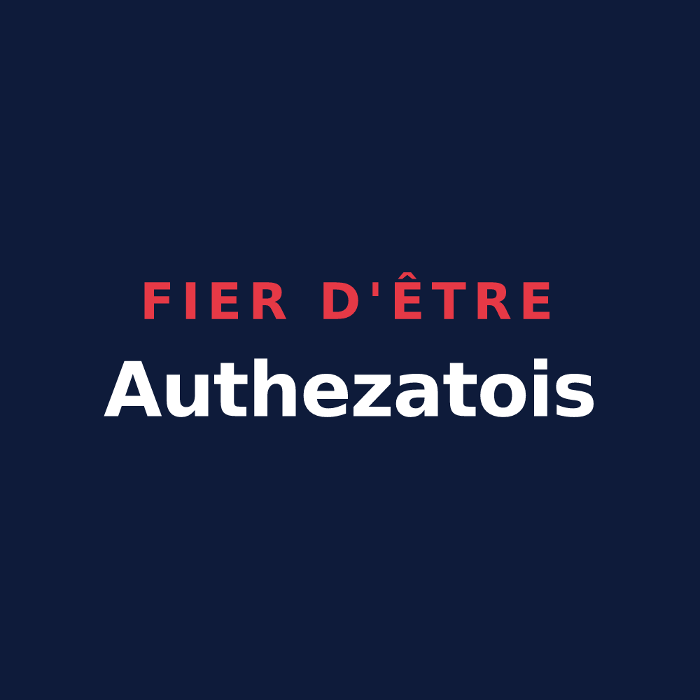 T-shirt « Fier d'être Authezatois » — design pour Authezat
