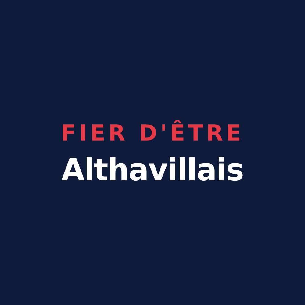 T-shirt « Fier d'être Althavillais » — design pour Authie