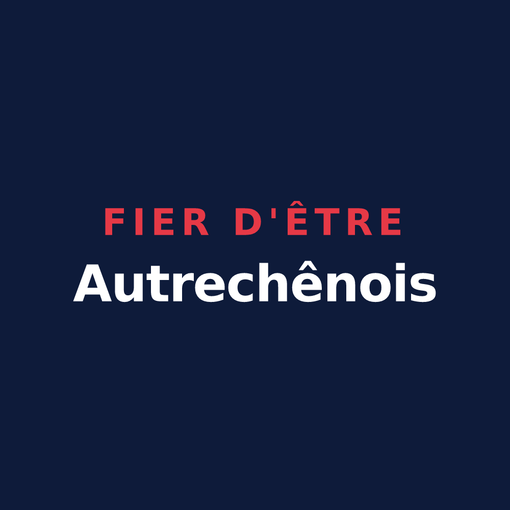 T-shirt « Fier d'être Autrechênois » — design pour Autrechêne
