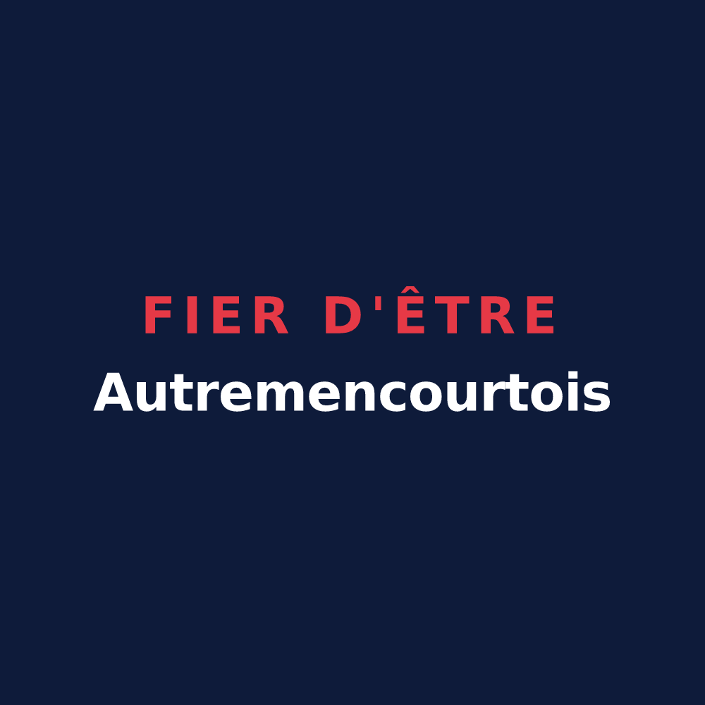 T-shirt « Fier d'être Autremencourtois » — design pour Autremencourt