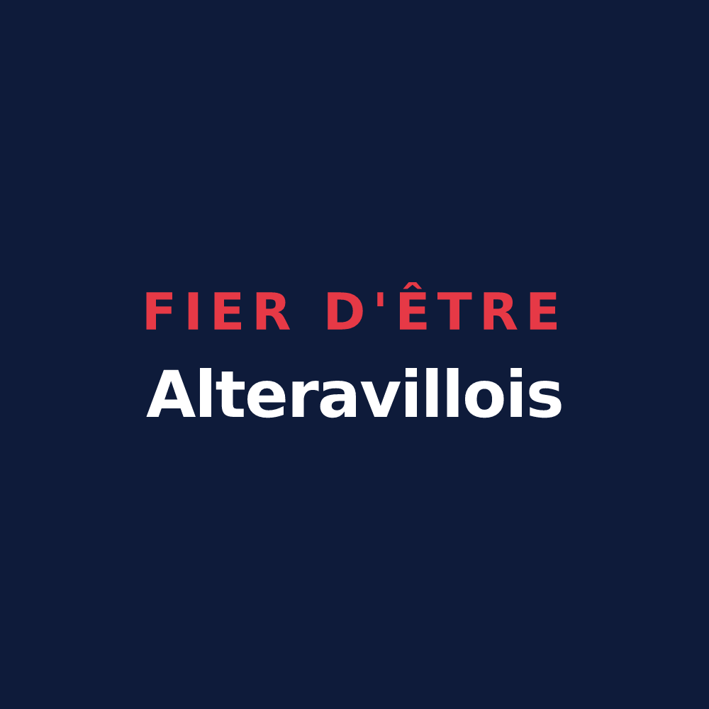 T-shirt « Fier d'être Alteravillois » — design pour Autreville