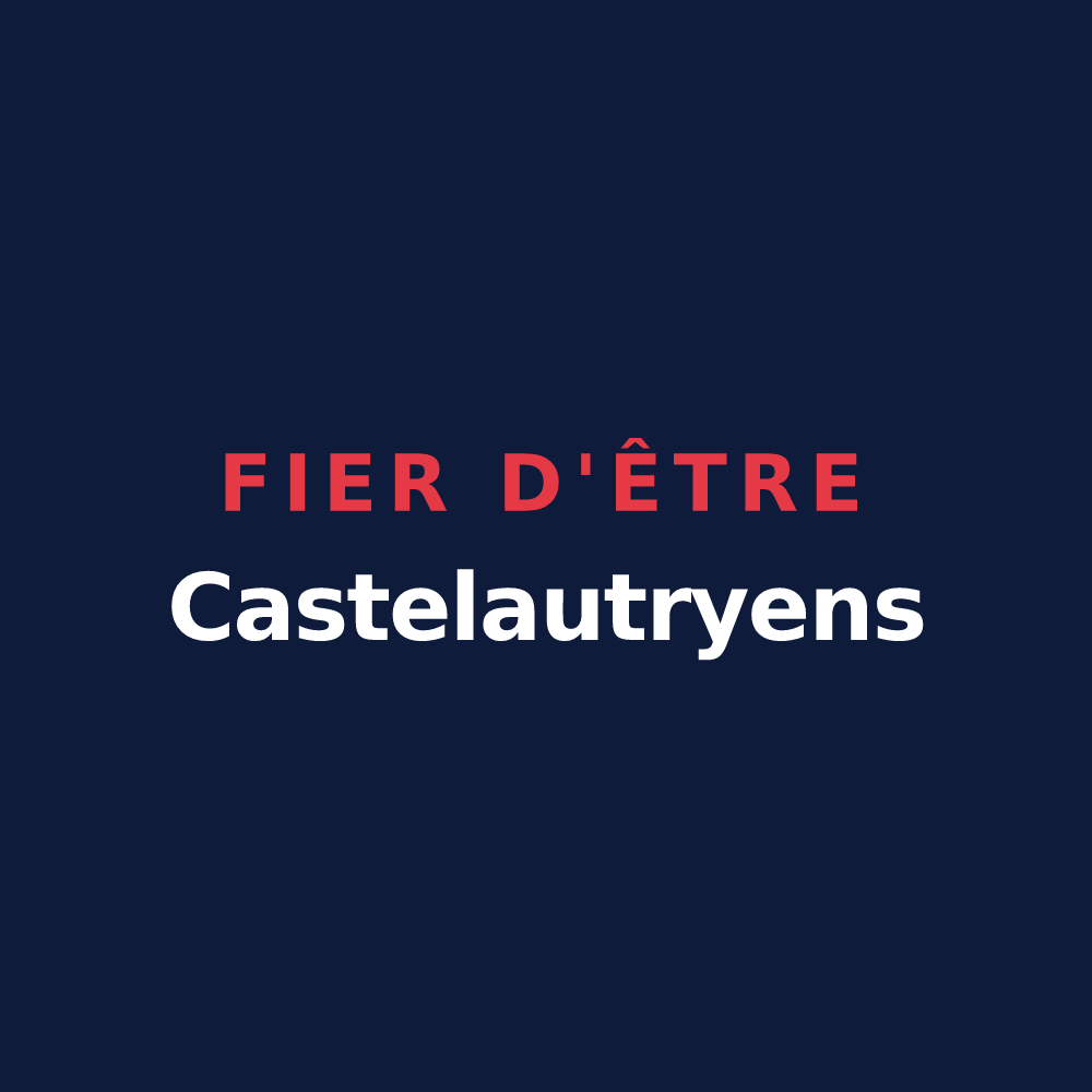 T-shirt « Fier d'être Castelautryens » — design pour Autry-le-Châtel