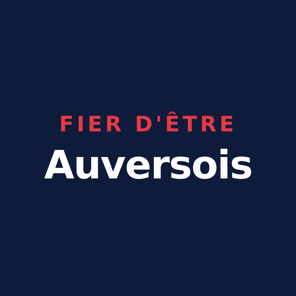 T-shirt « Fier d'être Auversois » — design pour Auvers-le-Hamon