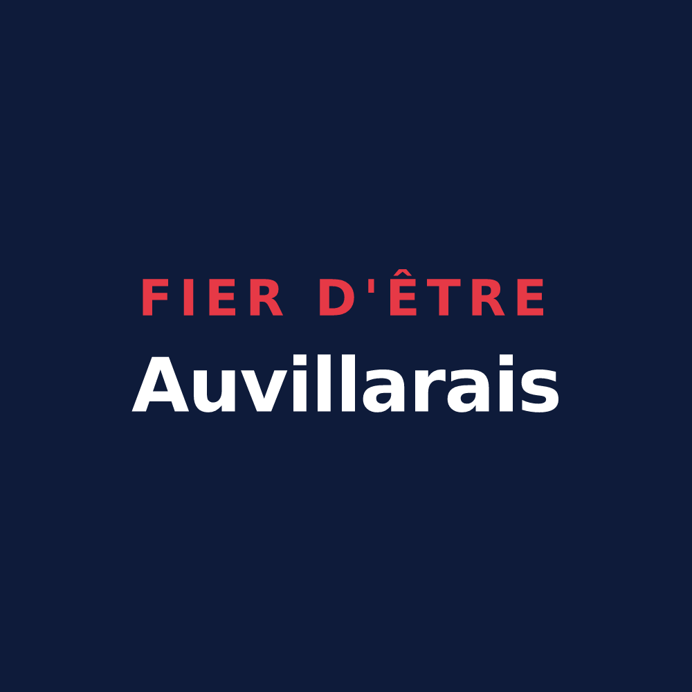 T-shirt « Fier d'être Auvillarais » — design pour Auvillar