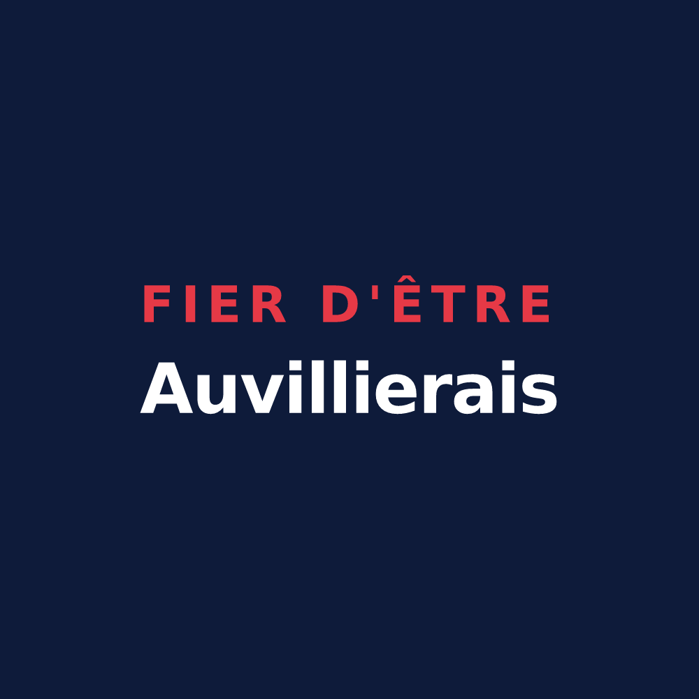 T-shirt « Fier d'être Auvillierais » — design pour Auvilliers