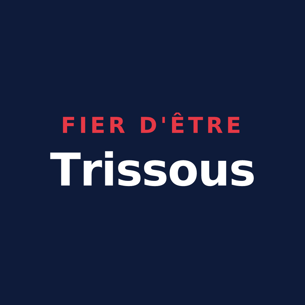 T-shirt « Fier d'être Trissous » — design pour Auxelles-Bas