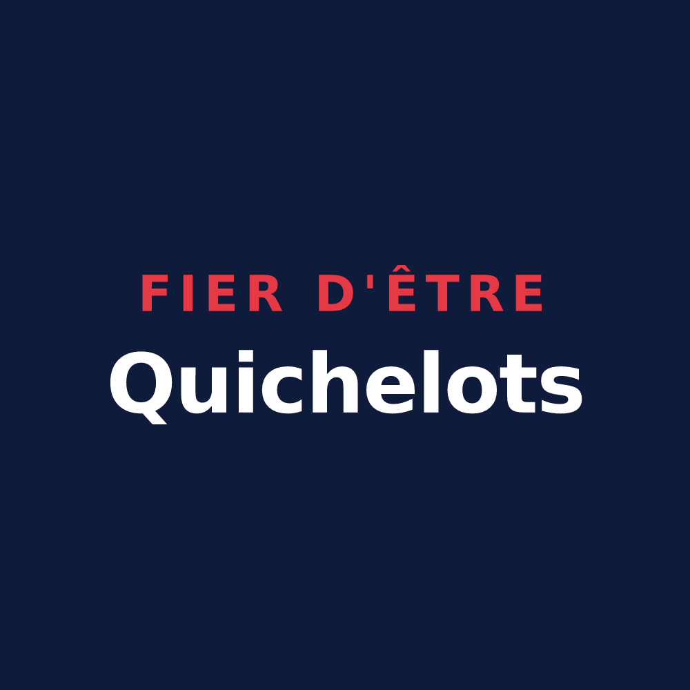 T-shirt « Fier d'être Quichelots » — design pour Auxelles-Haut