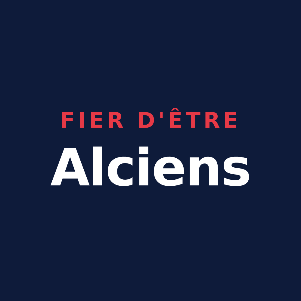 T-shirt « Fier d'être Alciens » — design pour Auxy