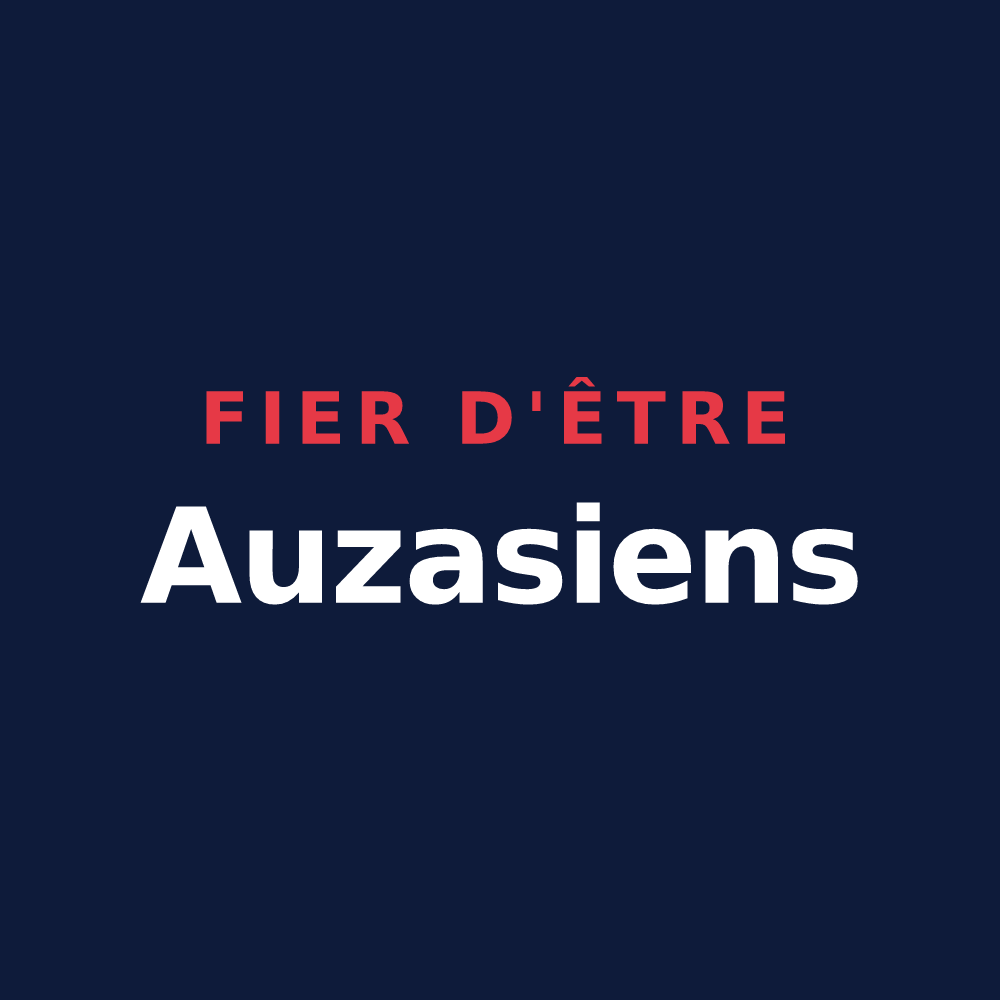 T-shirt « Fier d'être Auzasiens » — design pour Auzas