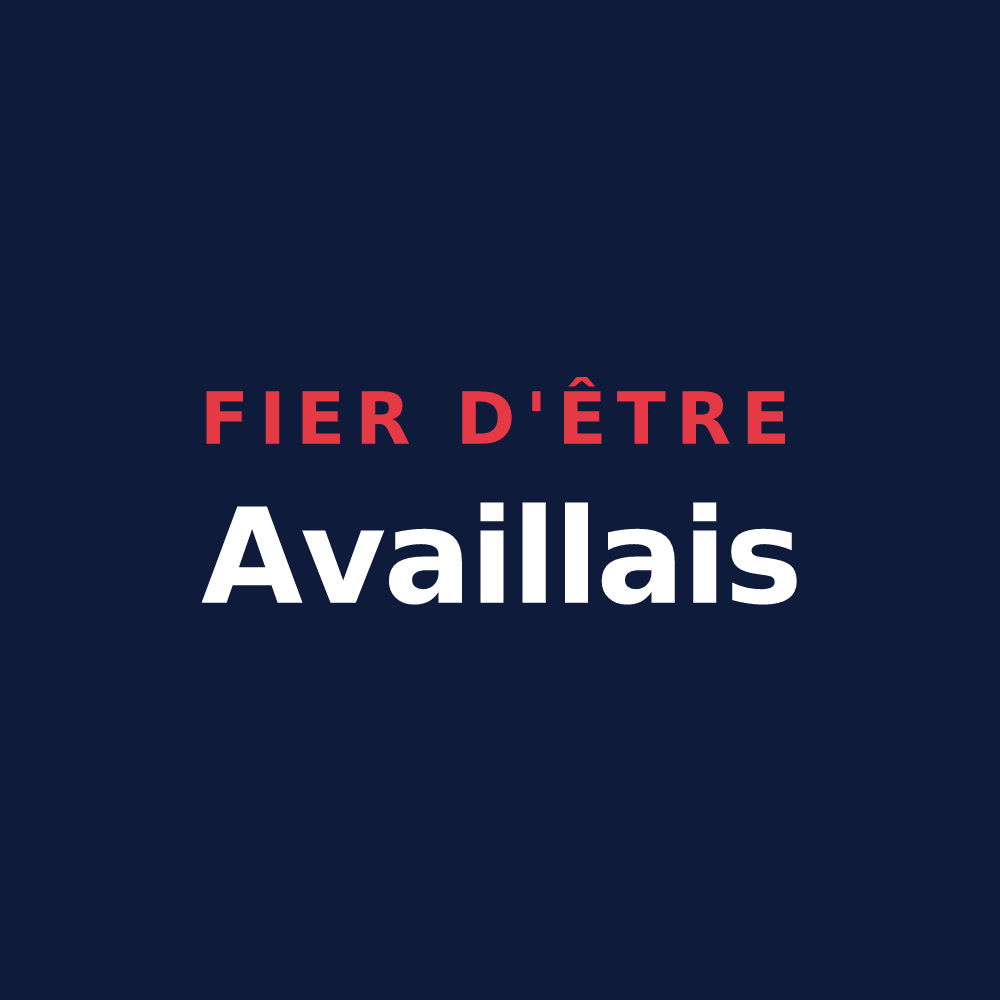 T-shirt « Fier d'être Availlais » — design pour Availles-sur-Seiche