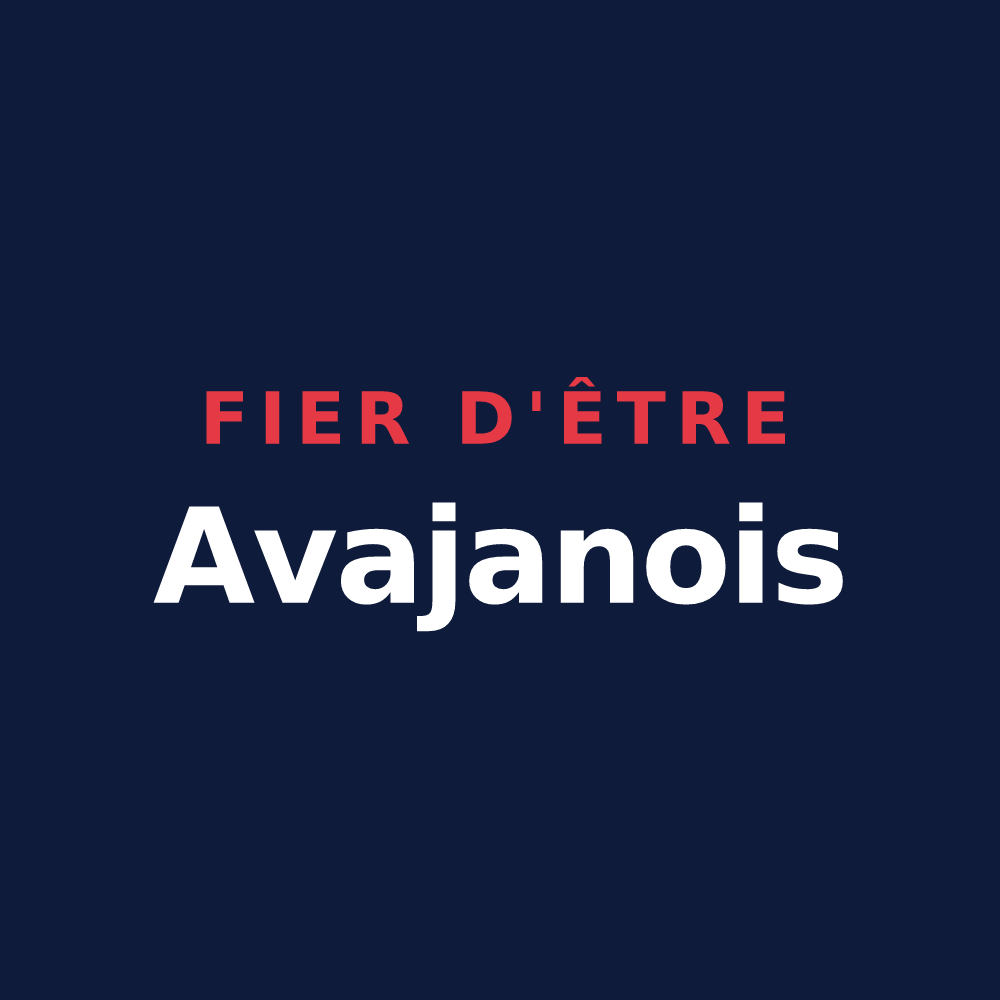 T-shirt « Fier d'être Avajanois » — design pour Avajan