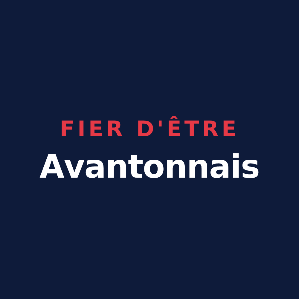 T-shirt « Fier d'être Avantonnais » — design pour Avanton