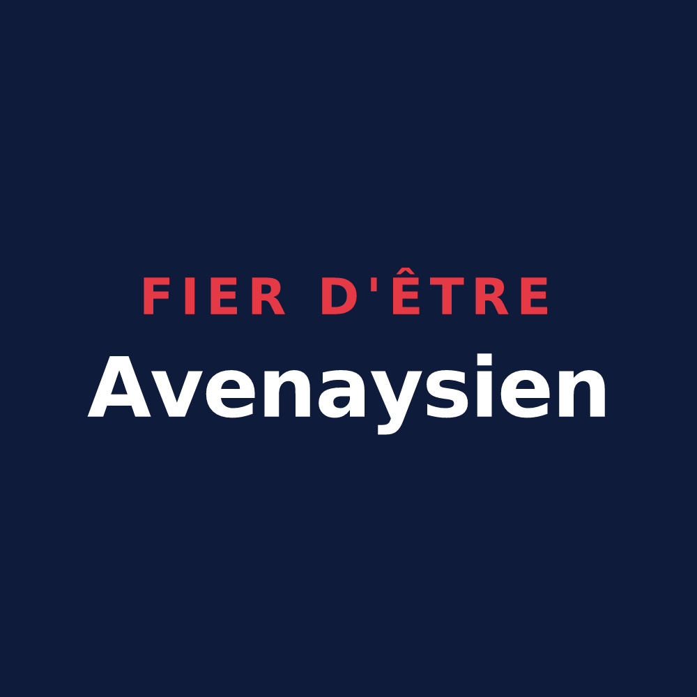 T-shirt « Fier d'être Avenaysien » — design pour Avenay-Val-d'Or
