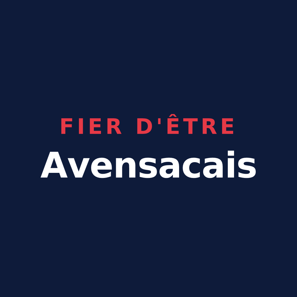 T-shirt « Fier d'être Avensacais » — design pour Avensac