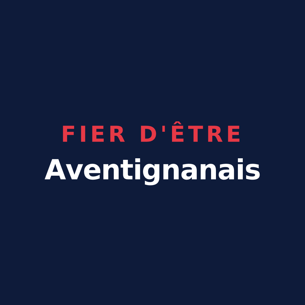T-shirt « Fier d'être Aventignanais » — design pour Aventignan