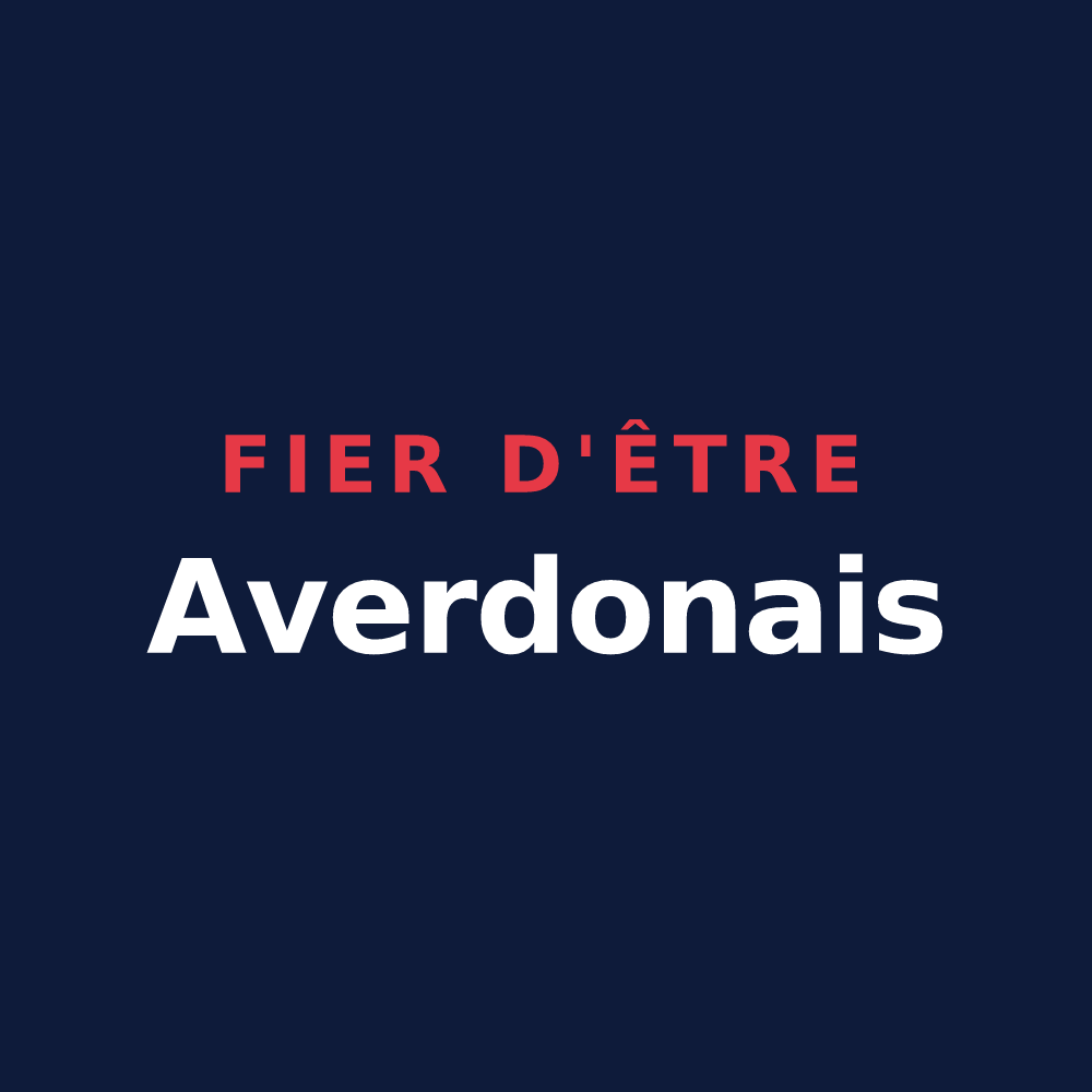 T-shirt « Fier d'être Averdonais » — design pour Averdon