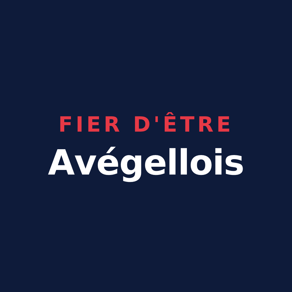 T-shirt « Fier d'être Avégellois » — design pour Avéron-Bergelle