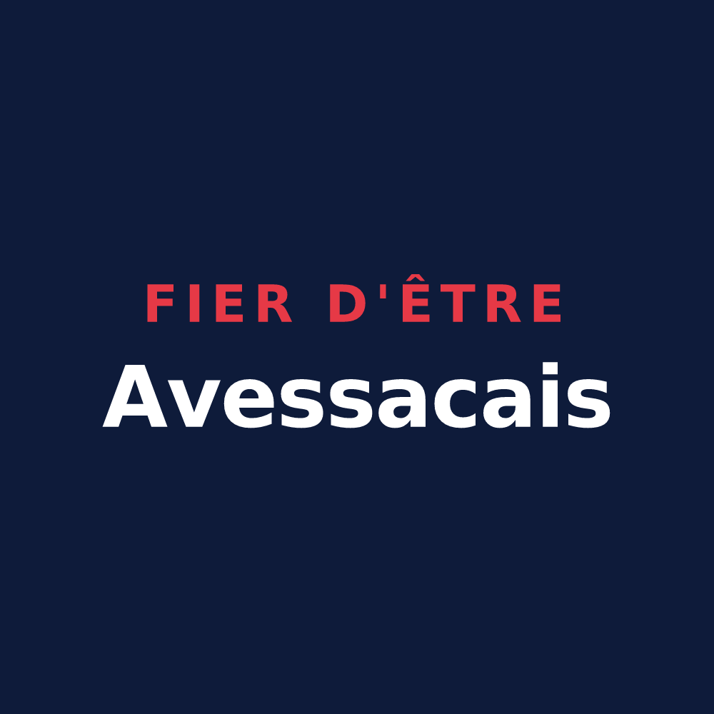 T-shirt « Fier d'être Avessacais » — design pour Avessac